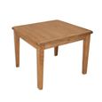 Melbourne Country Oak Dining Table - 90cm - 4 Seater - Square - Rustic