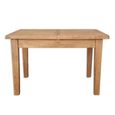 Melbourne Country Oak Extending Dining Table - Rustic - Variation Available