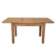 Melbourne Country Oak Extending Dining Table - Rustic - Variation Available