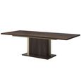 Volare Italian Extending Dining Table - 200cm-245cm - 8-10 Seater - Pedestal - Walnut