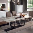 Elite Italian Bianco Antico Ceramic Dining Table - Sizes Available thumbnail