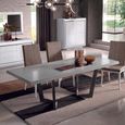 Elite Italian Bianco Antico Extending Dining Table - Sizes Available thumbnail