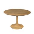 Sindhu Natural Mango Wood 4 Seater 115cm Round Tulip Dining Table thumbnail 2