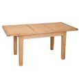 Melbourne Natural Oak Extending Dining Table - Sizes Available thumbnail 3