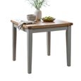 Melbourne French Grey Painted 4 Seater 90cm Square Dining Table thumbnail 2
