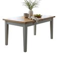 Melbourne French Grey Painted Extending Dining Table - Sizes Available thumbnail 2