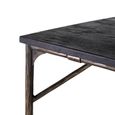 Avenue Black and Bronze 8 Seater 200cm Dining Table thumbnail 4