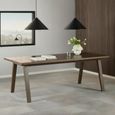 A Line Dining Table - 8 Seater - 200cm - Smoked Oak