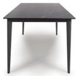 Amalfi Dining Table - Black Ceramic - 6 Seater - 180cm