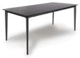 Amalfi Dining Table - Black Ceramic - 6 Seater - 180cm