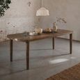 Babel Dining Table - 240cm - 10 Seater - Walnut - Wooden