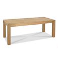 Turin Light Oak Extending Dining Table - 4-6 Seater - 125cm-165cm - Medium End