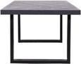 Blax Black Geometric Cube 8 Seater Dining Table