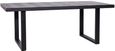 Blax Black Geometric Cube 8 Seater Dining Table