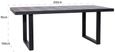 Blax Black Geometric Cube 8 Seater Dining Table