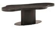 Bogor Dark Wood 10 Seater Pedestal Dining Table