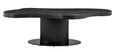 Bogor Dark Wood 8 Seater Pedestal Dining Table