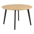 Cadiz Dining Table - 4 Seater - Round - 120cm - Oak 