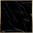 Can Roca Black Marble Effect 2 Seater Square Dining Table