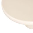 Clayton Lime Plaster 10 Seater Oval Pedestal Dining Table