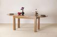 Clearance - Originals Rustic Oak Oval 6 Seater Extending Dining Table - FSS15654