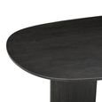 Durban Dark Wood 12 Seater Oval Dining Table