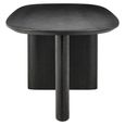 Durban Dark Wood 12 Seater Oval Dining Table