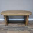 Dining Table - Mango Wood - 6 Seater - 185cm - Oval