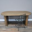Dining Table - Mango Wood - 6 Seater - 185cm - Oval