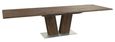 Extending Dining Table - 6-10 Seater - 176cm-276cm - Walnut - SM37 - EX Display