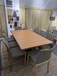 Extending Dining Table - 6-10 Seater - 176cm-276cm - Walnut - SM37 - EX Display