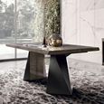 Elite Italian Extending Dining Table - 160cm-260cm - 6-10 Seater - Tent Base - Silver Birch
