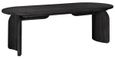Fairmont Black Oak 8 Seater Oval Dining Table