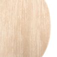 Fictus Travertine Beige 6 Seater Round Pedestal Dining Table