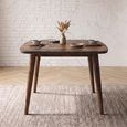 Goa Dining Table - 90cm - 4 Seater - Square - Rustic Sheesham