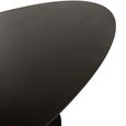 Gordon Dark Wood 10 Seater Oval Pedestal Dining Table