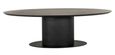Gordon Dark Wood 12 Seater Oval Pedestal Dining Table