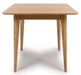 Jenson Oak Extending Dining Table - Square - 2-4 Seater - 80cm-110cm