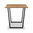 Jersey Dining Table - Industrial Style - 4 Seater - 140cm - Oak