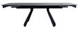 Kinston Dining Table - 6-12 Seater - 160cm-240cm - Black Ceramic - Extending