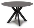 Lunar Dining Table - Grey Ceramic - 4 Seater - 120cm - Round