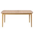 Montreux Extending Dining Table - 6-8 Seater - 180cm-219cm - Oak