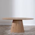 Palma Oval Dining Table - 6 Seater - 180cm - Oak