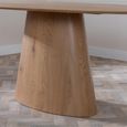 Palma Oval Dining Table - 6 Seater - 180cm - Oak