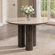 Ritz Dining Table - 120cm - 4 Seater - Round - Pedestal - Ceramic