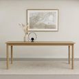Tobago Dining Table - 220cm - 8 Seater - Natural Oak