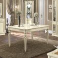 Torriani Italian Extending Dining Table - 180cm-270cm - 6-10 Seater - Ivory