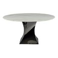 Twist Dining Table - Round - Pedestal - Marble - Variation Available