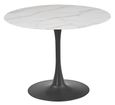 Circe Round Dining Table - 2 Seater - 100cm - White Ceramic