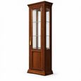Treviso Italian Cherry Wood 1 Door RHF Display Cabinet thumbnail 2